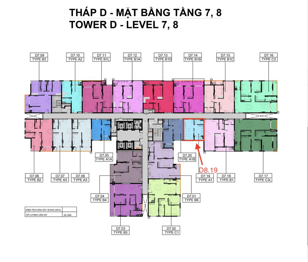 Cần bán căn studio tháp d 2ty759 all in