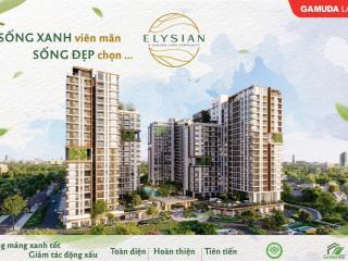 Elysian  nơi an cư cũng như đầu tư hấp dẫn. chỉ từ 72tr/m2 thanh toán 10% đến khi nhận nhà