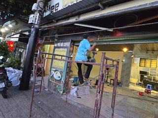 Cho thuê mặt bằng 100m2 8 x10m, kinh doanh nhiều ngành nghề, mặt tiền dương đình hội