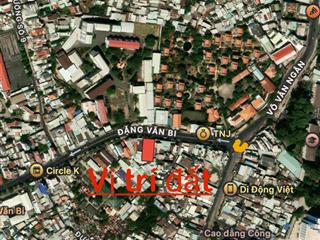 Bán đất mặt tiền đặng văn bi thủ đức |158m2(5*30m) nở hậu | 29.9 tỷ| cho thuê 25tr/th | uyên lê
