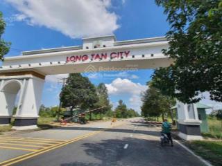 Mặt tiền 25c  hàng ngộp long tân city cạnh khu công viên dt 120m2 giá bán nhanh 1tỷ750tr. có sổ