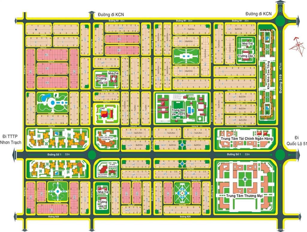 Bán đất nền dự án sunflower city, 650 triệu, 117 m2, chính chủ tại nhơn trạch, đồng nai
