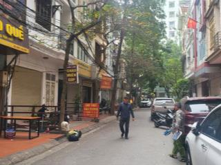 Bán nhà phân lô hoàng quốc việt  ô tô, sát phố  65m2, 6 tầng thang máy  2 mặt ngõ, giá 16 tỷ