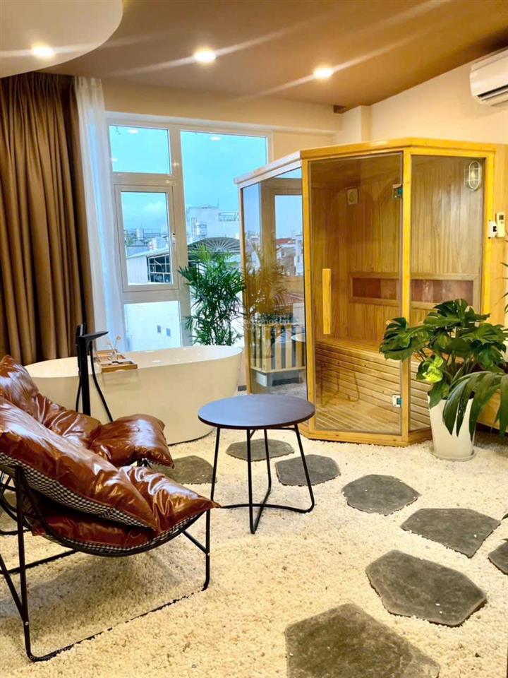 Bán nhà hẻm 1162 trường sa quận phú nhuận 5 tầng hẻm xe hơi 8m dt đất 86m2 nhà đẹp kiên cố