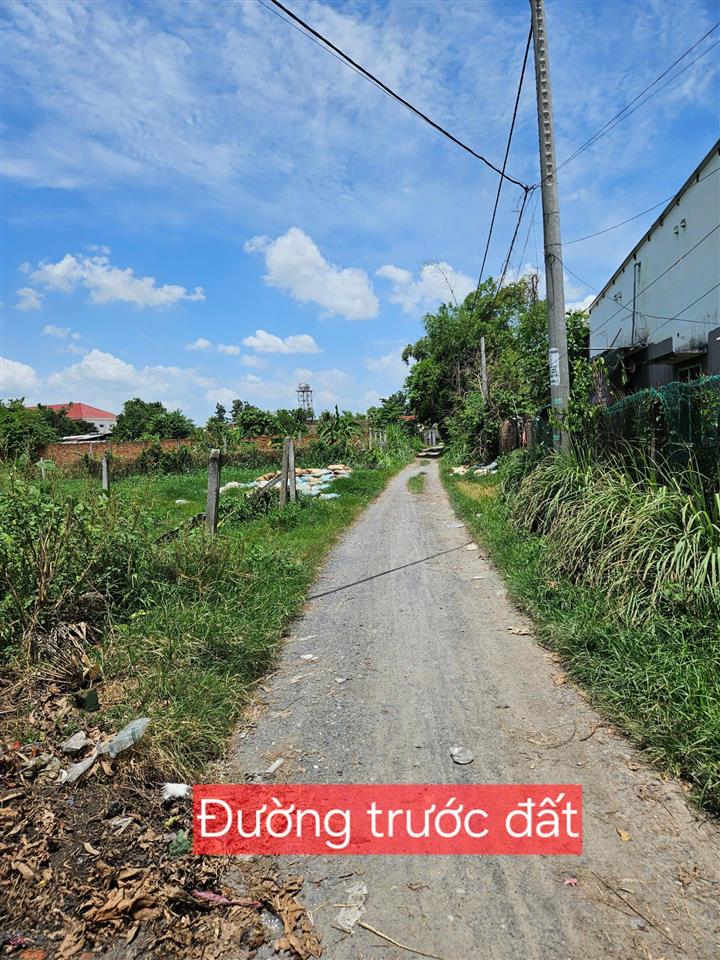 Chính chủ bán đất 2 mặt tiền trình thị gắt, củ chi, gần bến xe & trung tâm hành chính, sổ riêng