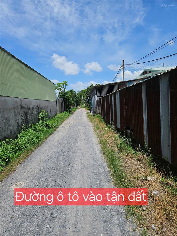 Chính chủ bán đất 2 mặt tiền trình thị gắt, củ chi, gần bến xe & trung tâm hành chính, sổ riêng