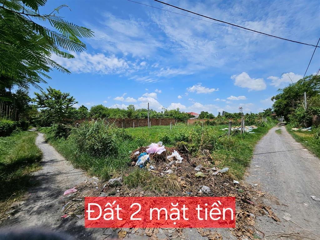 Chính chủ bán đất 2 mặt tiền trình thị gắt, củ chi, gần bến xe & trung tâm hành chính, sổ riêng