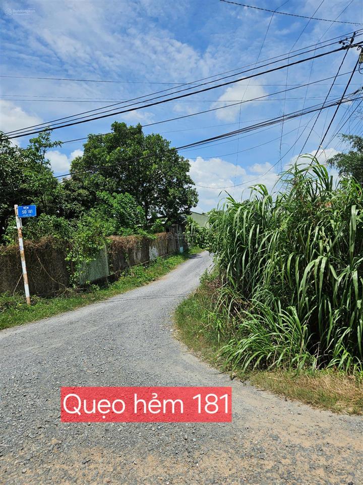 Chính chủ bán đất 2 mặt tiền trình thị gắt, củ chi, gần bến xe & trung tâm hành chính, sổ riêng