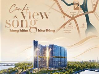 Căn hộ 2pn the gió riverside dĩ an, view sông giá chỉ từ 2,7 tỷ, chiết khấu 12%, tặng full nội thất