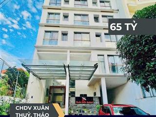 Tòa chdv tốt nhất thảo điền hiện tại! chdv hầm 6 tầng kế xuân thủy thảo điền q2 chỉ 65 tỷ