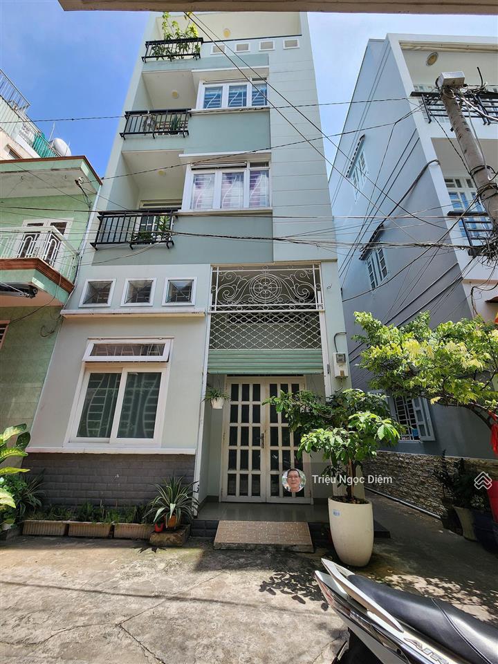 Bán nhà góc 2 mặt thoáng hẻm trước nhà 6m rộng thoáng khu vip lê văn sỹ 5 tầng chỉ 10.9 tỷ