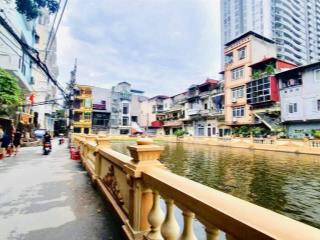 Hàng đầu tư giá hiếm  hoàng quốc việt, cầu giấy  phân lô mặt hồ  khung móng lên 8 tầng