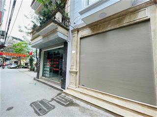Sổ đỏ nở hậu 60m2 x 5 tầng thang máy, nhà mới đẹp mặt ngõ kinh doanh ô tô tránh