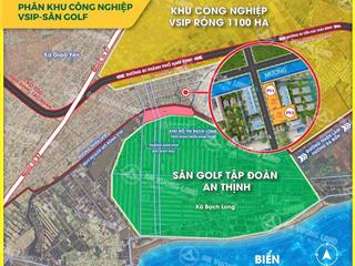Bán đất gần kcn vsip nam định, điểm cuối đường cao tốc nam định  lạc quần