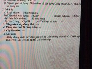 Nhà bán chính chủ 138a trần huy liệu, q. phú nhuận.