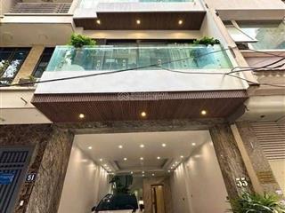 Bán nhà phân lô hoàng cầu, vỉa hè oto tránh  thang máy  kinh doanh văn phòng dt 75m2 x 6 tầng