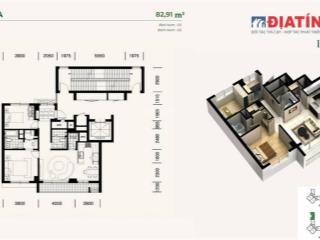 Căn hộ 3 đẹp diện tích 88m tầng đẹp, hướng đẹp, giá đẹp. tặng ngay sổ đỏ, hỗ trợ cho vay.