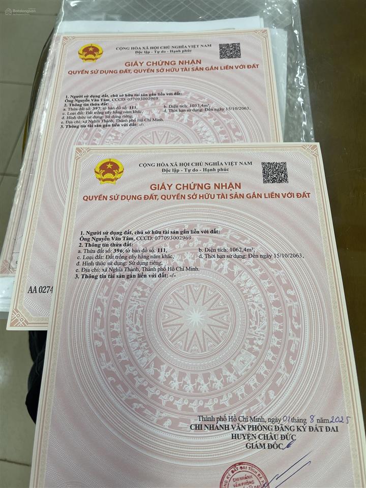 Cần ra miếng đất (1sào1) đá bạc bà rịa vũng tàu tp hcm