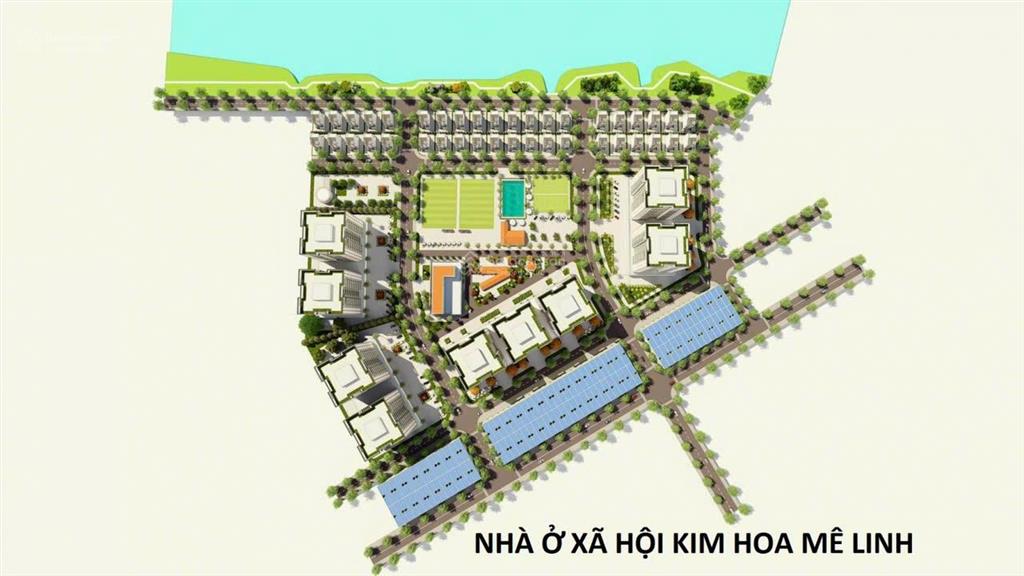 Dự án nhà ở xã hội kim hoa, mê linh, hà nội, diện tích 63m2, 70m2