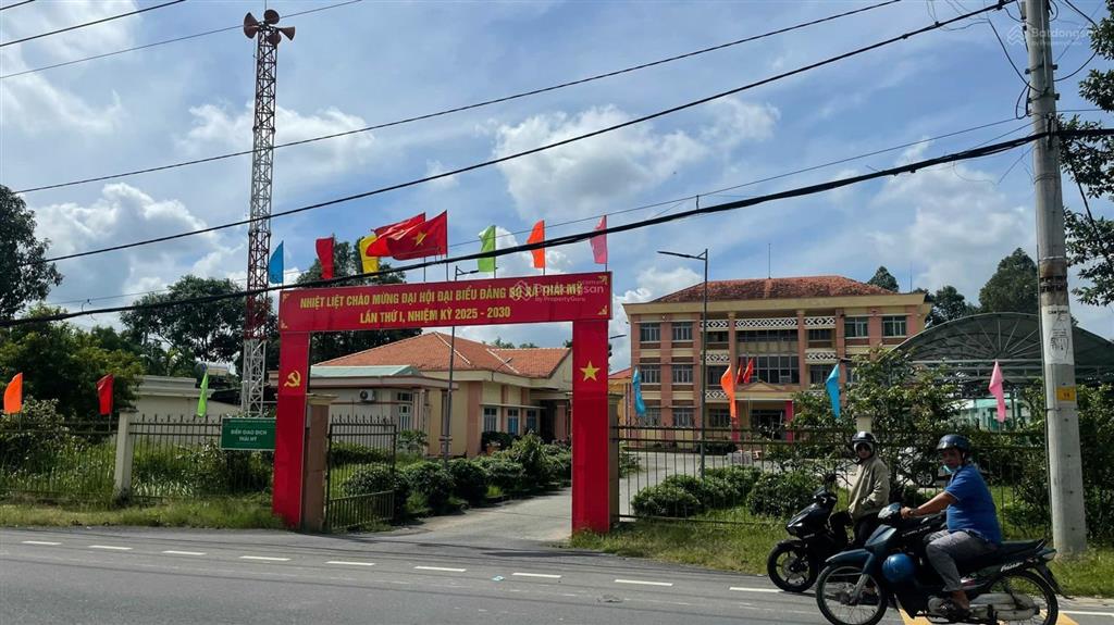 Đất trung ngay trường tiểu học thái mỹ diện tích 172m2 giá chỉ 1,39 tỷ sổ hồng riêng ngay tỉnh lộ 7