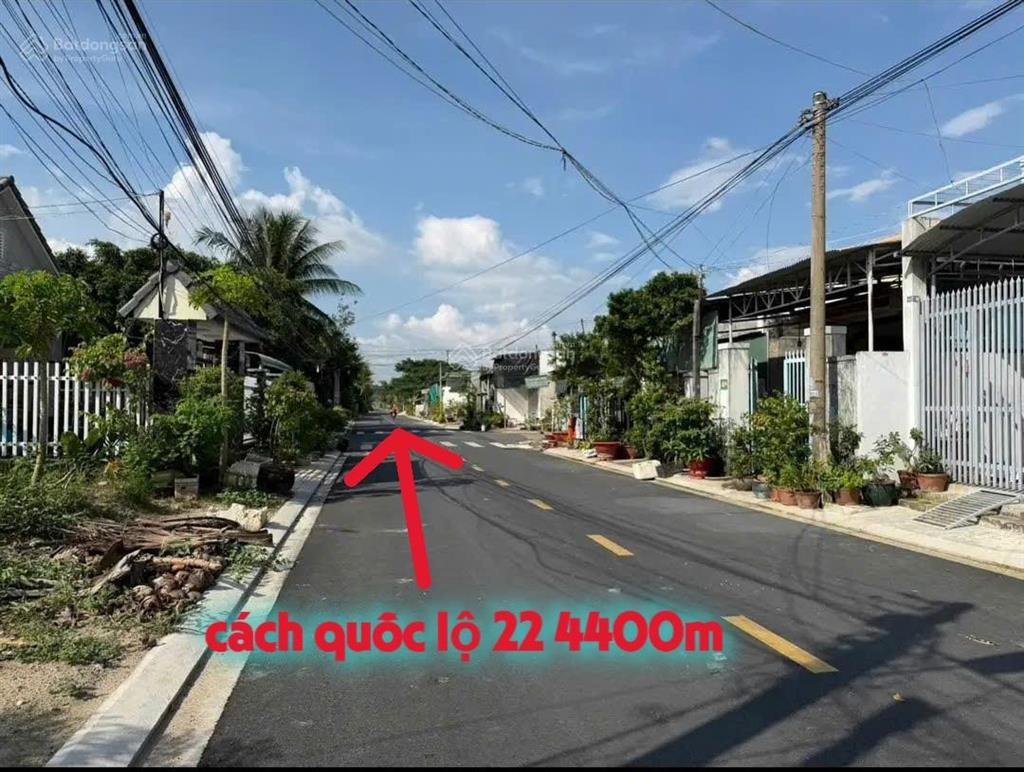 Mặt tiền đường ba sa 154m2 giá 1,5 tỷ sổ hồng riêng ngay gần kcn tây bắc củ chi