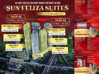 Sở hữu biểu tượng sống mới tại trung tâm cầu giấy sun feliza suites bán căn 2 ngủ