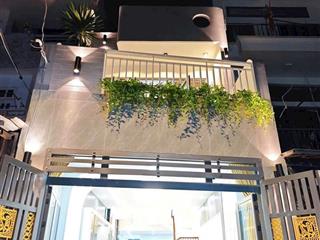 Nhà phố 1/ trương thị hoa 80m2 ngay metro quận 12 3pn  hẻm xe hơi thông full nội thất