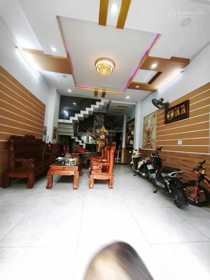 Nhà 4 tầng lê thị riêng, thới an, quận 12 đường 12m dt 4.5x14m 7.6 tỷ