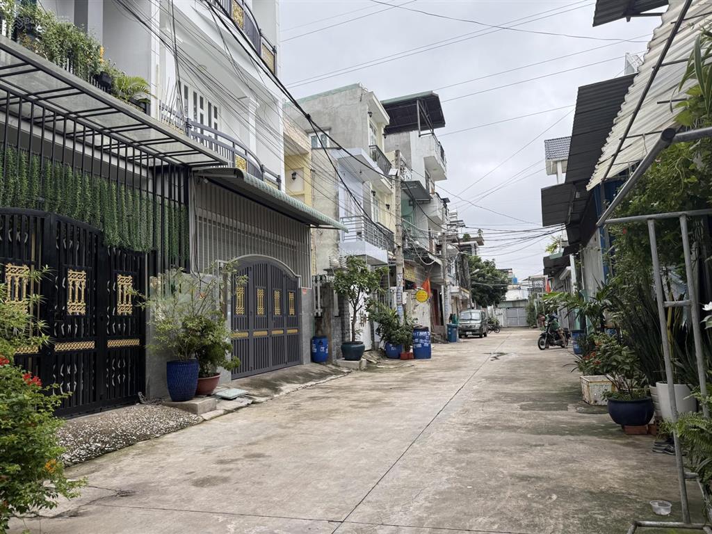 Chỉ 49.05triệu/m2 đất full thổ  hà huy giáp, q12 sát ngã 4 ga 106m2(5x21m) hẻm tải tránh 5.2 tỷ tl