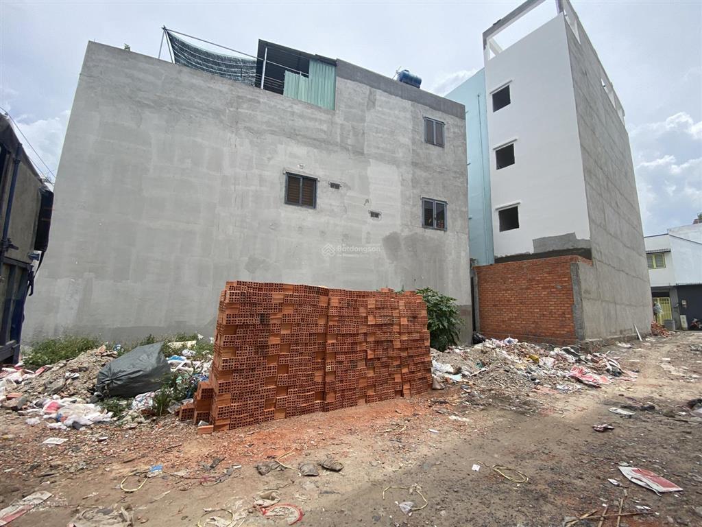 Bán đất hẻm xe hơi 6m giáp quận 6 tân hoà đông ngang 5m diện tích xd 75m2 lô giới ít