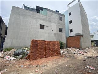 Bán đất hẻm xe hơi giáp quận 6 tân hoà đông ngang 5m  diện tích gần 75m2  lô giới ít