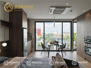 Căn hộ chung cư view bitexco ban công 60m2 phòng ngủ và phòng khách cao cấp tại quận 10