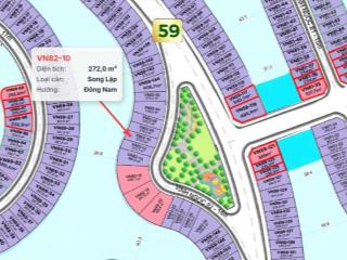 Hàng độc quyền  35,753 tỷ, 272m2, vinhomes green paradise, hoa hậu đẹp xuất sắc.