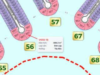 Hàng độc quyền  91,5 tỷ, 489,3 m2 vinhomes green paradise cần giờ, hcm, view đỉnh giá cực chất.