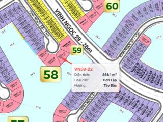 Hàng độc quyền  vinhomes green paradise, 51,4 tỷ, 368,1 m2, đẹp, nhiều tiện ích