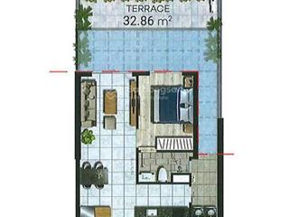 Căn hộ sân vườn 98m2 giá 3ty441 | có nội thất, view công viên | ngay trạm ga metro