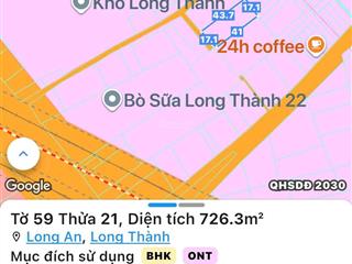 Chủ gửi lô đất trước cổng sân bay qt long thành gần khu thương mại tự do trước cổng sân bay