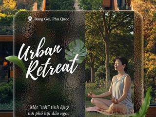 Biệt thự liền kề kề dương đông, cận biển ông lang, ngay lá phổi xanh của phú quốc