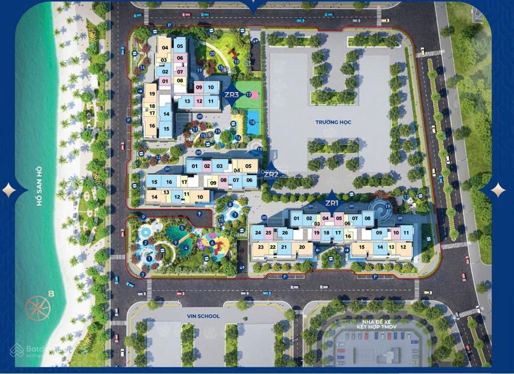 Quỹ căn hộ 3pn đẹp tại the zurich vinhomes ocean park, giá chỉ từ 5,55 tỷ