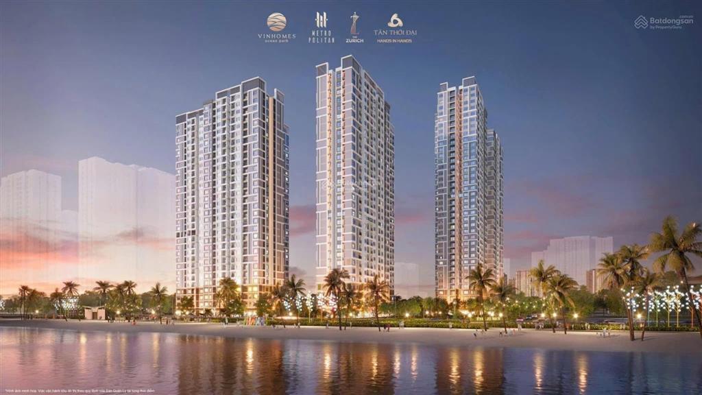 Quỹ căn hộ 2pn đẹp tại the zurich vinhomes ocean park, giá chỉ từ 3.1 tỷ
