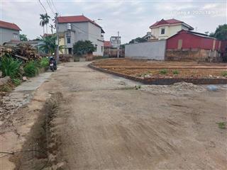 Chủ nhờ bán đất 105m2, mt5.75m, lô góc 2.65 tỷ, thanh trí, sóc sơn. ô tô thông, ngay chợ.
