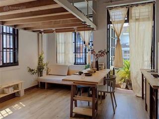 Cho thuê căn duplex có nội thất  ban công riêng gần vòng xoay dân chủ, công viên lê thị riêng