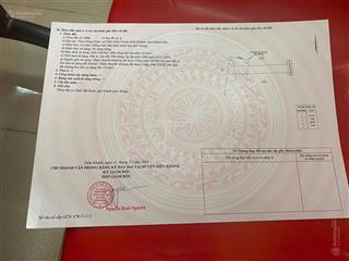 Chủ hạ bán nhanh lô diên toàn  diên khánh