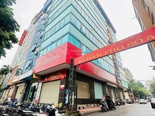 Bán tòa nhà siêu vip trần vĩ cầu giấy, 160m, 7 tầng thang máy, 3 mặt tiền,
