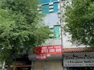 Mặt tiền trần khắc chân quận 1  tòa nhà văn phòng 6 tầng ngang 6m mặt tiền tân định quận 1  41t