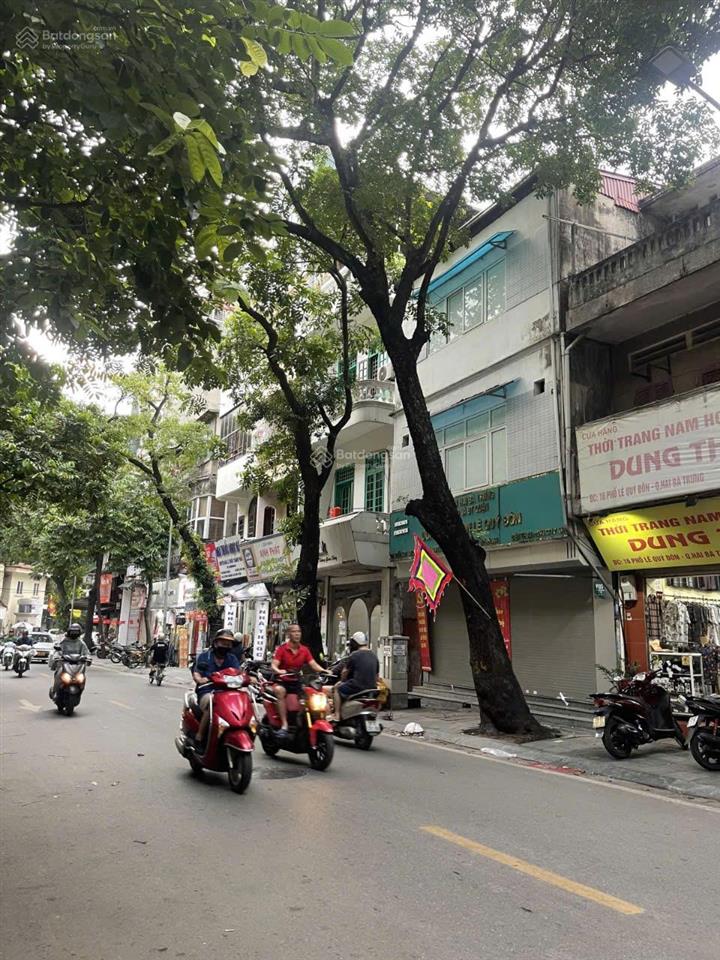 Bán nhà mặt phố lê quý đôn, hai bà trưng 45m x 6t x 4m, vỉa hè, ô tô, kd giá 40 tỷ. 0366 051 ***