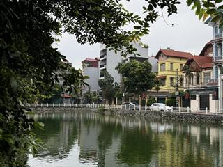 Đất ngọc thuỵ, lô góc, vỉa hè ô tô tránh, sát hồ đh, sát khai sơn gần công viên, an sinh tốt đẹp