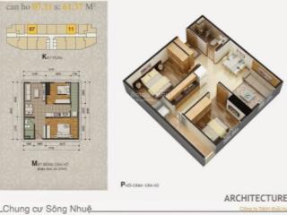 Bán căn chcc sông nhuệ tầng đẹp