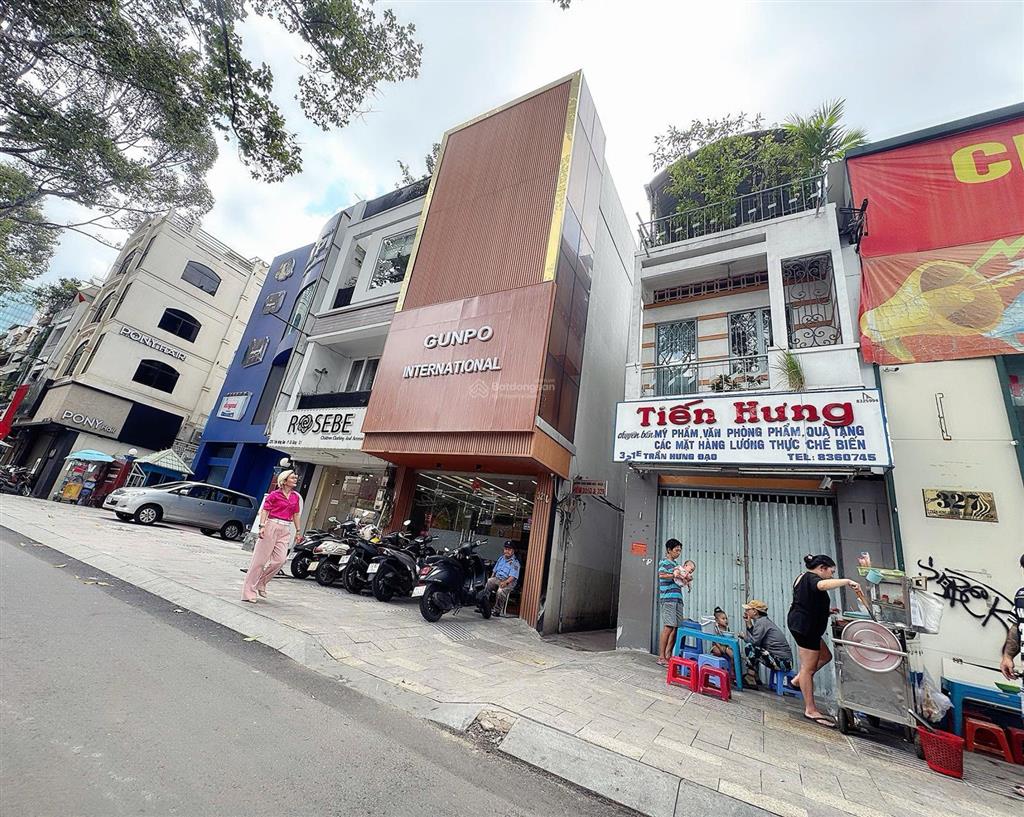 Bán nhà mặt tiền kinh doanh 40m đ. trần hưng đạo,q.1 59m2chỉ 29tcăn góc 2 mặt tiền siêu hiếm