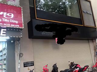 Cho thuê nhà mặt phố ngã tư hàng đậu, phan đình phùng, 70 m2, cả 2 tầng 25 tr, tầng 1  15 tr/th